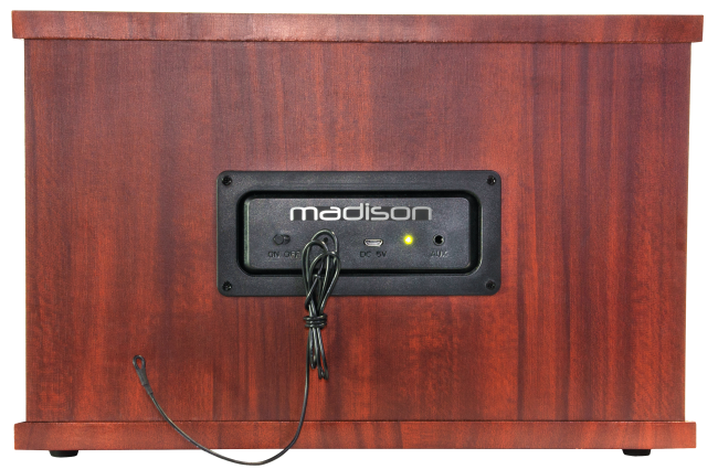 Nostalgie Radio MADISON MAD-RETRORADIO Bluetooth, FM-Radio, Akku
