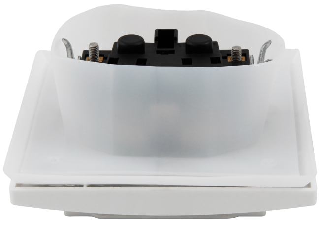Schutzkontakt-Steckdose McPower Flair, 250V~/16A, UP, IP44, weiß, 12er-Pack
