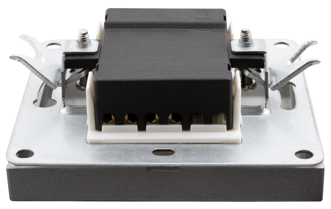 Wechselschalter McPower Shallow 250V~/10A, UP, Klemmanschluss, anthrazit
