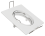 Einbaurahmen McShine DL-104, weiß, 85x85mm, schwenkbar
