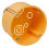 Hohlwanddose McPower, Ø68x45mm, inkl. Geräteschrauben, orange
