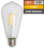 LED Filament Glühlampe McShine Filed E27, ST64, 4W, 470lm, warmweiß, klar
