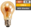 LED Filament Glühlampe McShine Retro E27, 6W, 420lm, warmweiß, goldenes Glas
