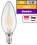 LED Filament Kerzenlampe McShine Filed, E14, 4W, 470lm, warmweiß, step-dimmbar
