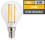 LED Filament Tropfenlampe McShine Filed, E14, 6W, 806 lm, warmweiß, klar
