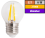 LED Filament Tropfenlampe McShine Filed E27, 6W, 600lm, warmweiß, dimmbar
