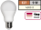 LED Glühlampe McShine, E27, 9W, 810 lm, 4000K, neutralweiß, step dimmbar 100/50/10%
