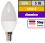 LED-Kerzenlampe McShine, E14, 5W, 400lm, 3000K, warmweiß, dimmbar 100/50/15%
