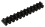 Lüsterklemme McPower, 12 Klemmen, 4,5mm², 5A, schwarz, 10er-Pack
