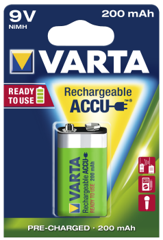 9V-Akku VARTA POWER ACCU Ready2U...