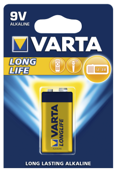 9V-Batterie VARTA LONGLIFE Alkal...
