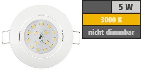 • Lichtstrom 400 Lumen • Lichtfa...