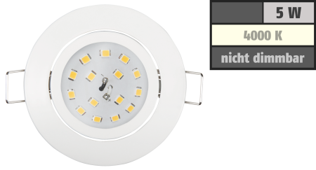 • Lichtstrom 400 Lumen • Lichtfa...