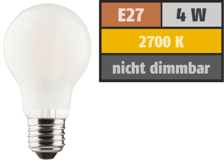 • Sockel E27 • Lichtstrom 470 Lu...