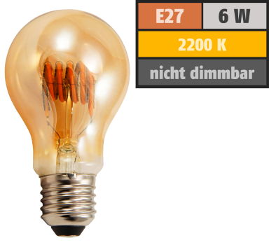 • Sockel E27 • Lichtstrom 420 Lu...