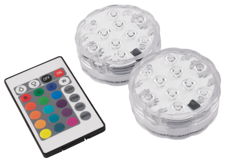 • 10x 5050 RGB LEDs • IP68 - was...