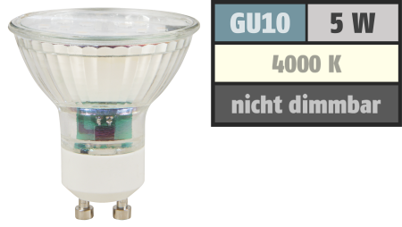 • Sockel GU10 • Lichtstrom 500 L...