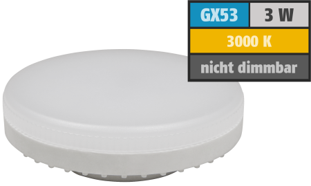 • Sockel GX53 • Lichtstrom 260 L...