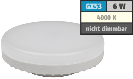 • Sockel GX53 • Lichtstrom 580 L...