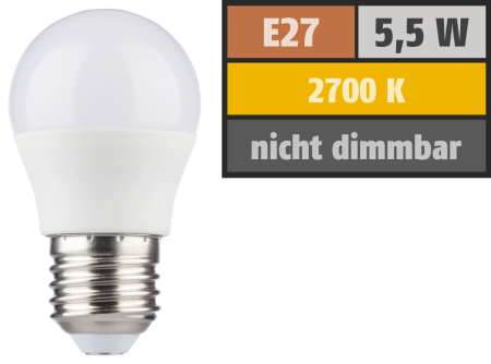 • Sockel E27 • Lichtstrom 420 Lu...