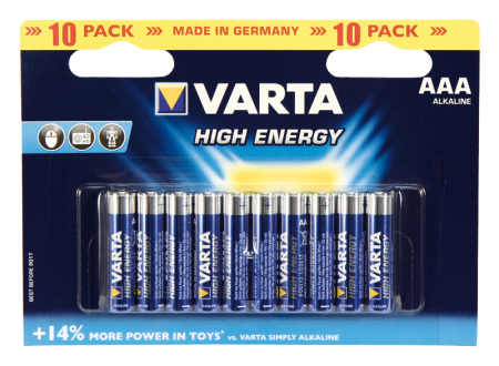 Micro-Batterie VARTA HIGH ENERGY...