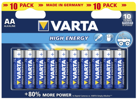 Mignon-Batterie VARTA HIGH ENERG...